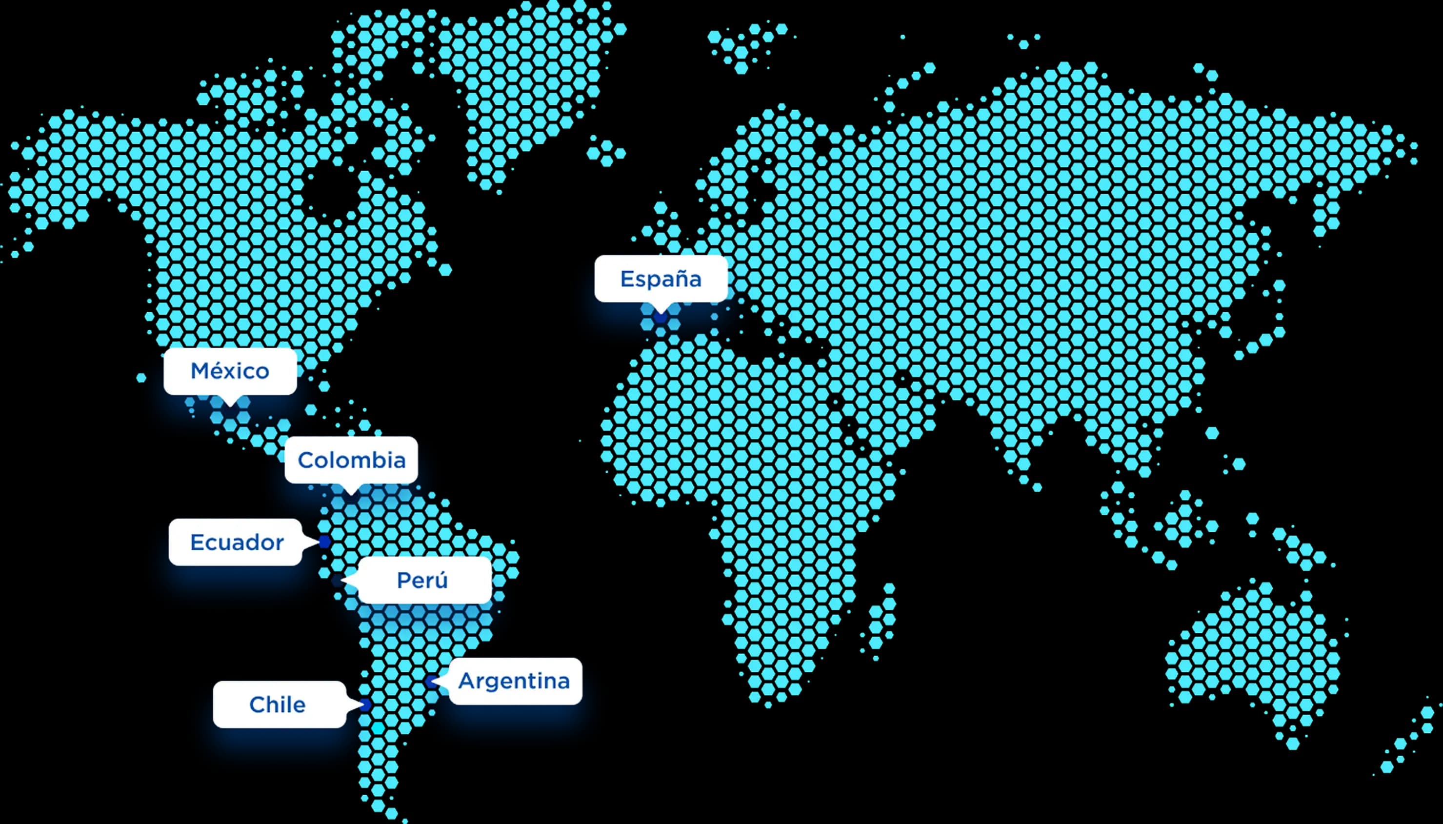 Presencia mundial Ya Payments