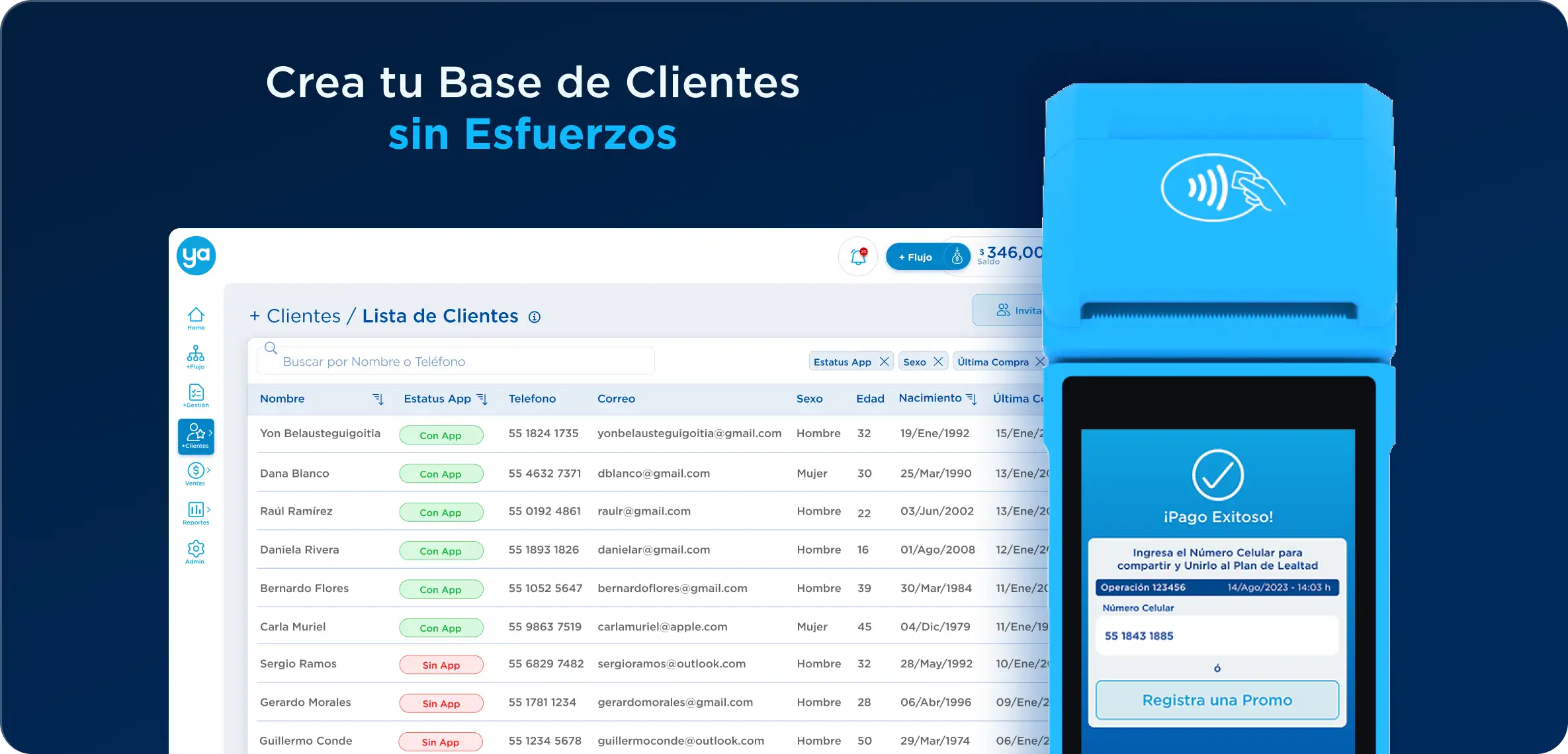 Haz crecer tu base de clientes Sin Esfuerzos