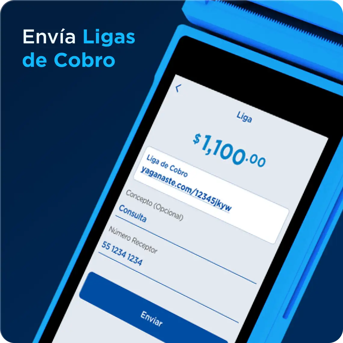 Envía Ligas de Cobro